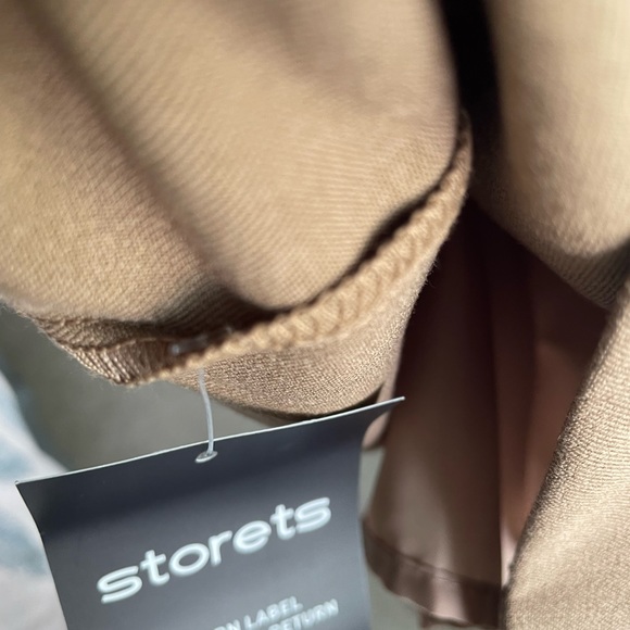 Storets Cassidy Cutout Jacket Dress Camel S - Picture 3 of 4